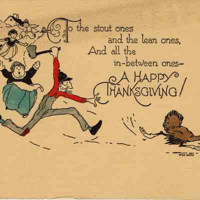 Postcard: Thanksgiving Greeting