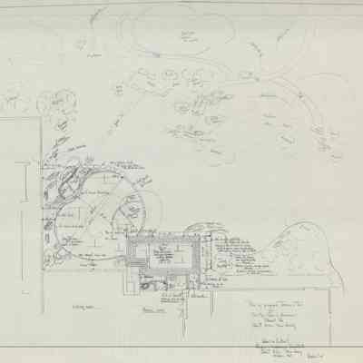 Wodell & Cottrell: Proposed Terrace and Pool Planting for Mr. and Mrs. John L. Kemmerer, Jr., 1967