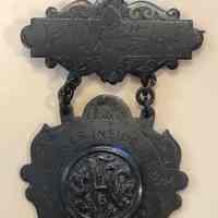 Irvington-Millburn Road Race: Medal from the Irving-Millburn Road Race, 1893