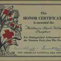 Red Cross: Certificate 1944