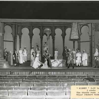 Paper Mill Playhouse Press Photo: Kismet, 1956