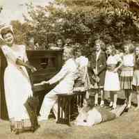 Millburn Art Center: Paper Mill Playhouse Performers at Village Festival, 1944