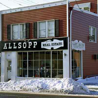 Main Street: Allsopp Real Estate, c. 1960