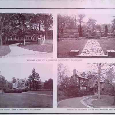 Frank Ayers Dillingham: (285) Old Short Hills Road; Marshall Geer: Old Short Hills Road, Mrs. Newton E. Stout: Knollwood Road