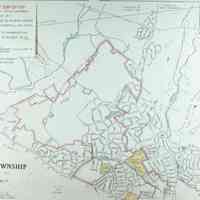 Map: Millburn Township with Hartshorn Property Holdings, 1942