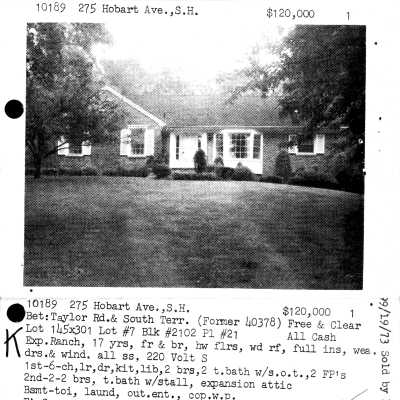 275 HOBART AVENUE