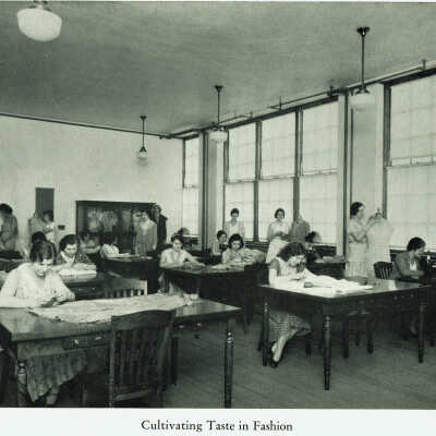 Millburn High School Fashion Design Class, 1931
