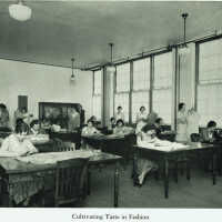 Millburn High School Fashion Design Class, 1931