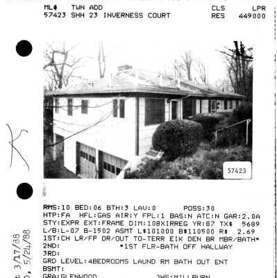 23 INVERNESS COURT