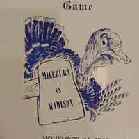 MHS Scrapbook: Turkey Day Football Program November 24, 1949