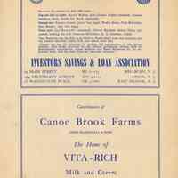          Bosworth: Millburn High School 1947 Football Program with 1908 Team, 1947 picture number 2
   