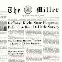 Millburn High School: The Miller, January 30, 1959