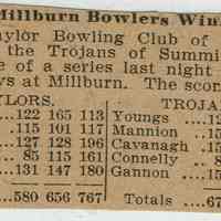 Flanagan: Millburn Bowlers, c. 1900-1910