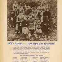          Bosworth: Millburn High School 1947 Football Program with 1908 Team, 1947 picture number 1
   