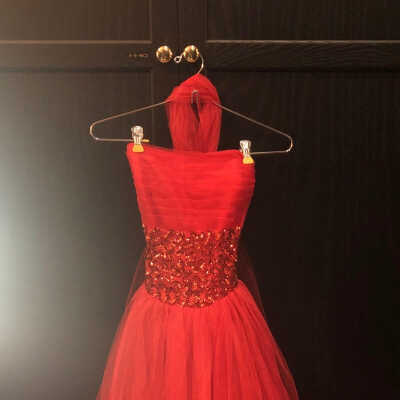 Dress: Woman's Red Dress from Rose Macpherson