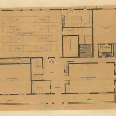 Taylor Park: Recreation Center Architect's Plans, 1971
