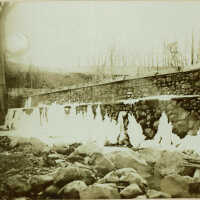 South Mountain Reservation Double Dam, January 6 1900