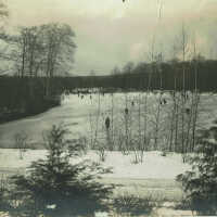 Skating on South Pond