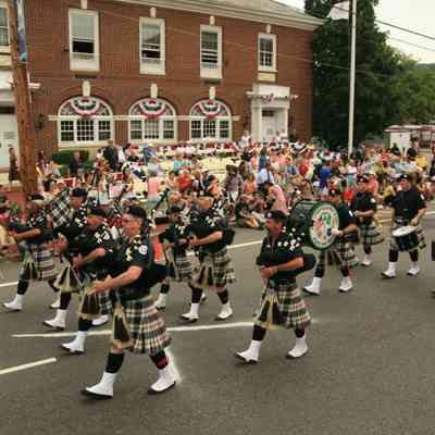 Sesquicentennial Parade: Union County Police & File Pipes and Drums, 2007