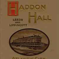 Kellogg: Haddon Hall Atlantic City Brochure, c. 1908