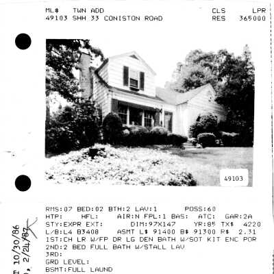 33 CONISTON ROAD
