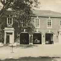 Fire Department: Millburn Fire House, Town Hall, Municipal Building, 1941