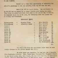 Wyoming School: Wyoming School PTA Publicity Binder Materials, 1953-1954