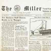 Millburn High School: Miller Newspaper, 1952
