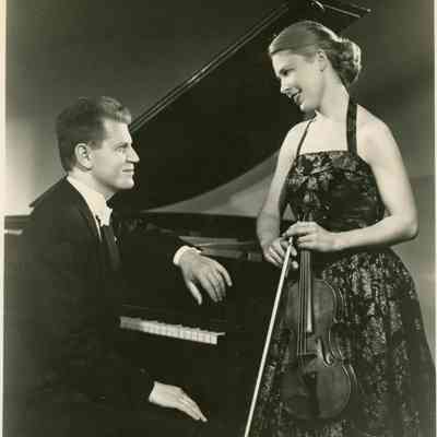 Community Concert Association: List and Glenn Publicity Photograph, 1952