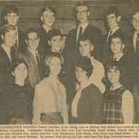 Millburn High School: Letter of Commendation Winners, 1965