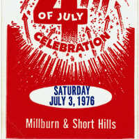 Bicentennial July 4, 1976 Celebration Tag