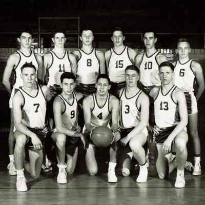 Basketball: Millburn High School Suburban Basketball Champions, 1953-4