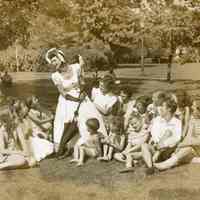          Millburn Art Center: Paper Mill Playhouse Performers at Village Festival, 1944 picture number 2
   