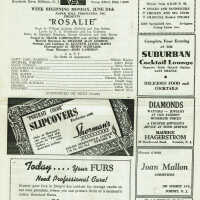 Rosalie, 1946 Paper Mill Playhouse Program