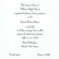 1964 Millburn High School Senior Class Dance