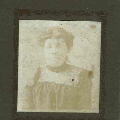 Unidentified Photograph: Columbia Penny Photos Woman Facing Front