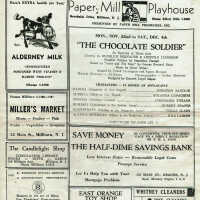 Chocolate Solider, 1943 Paper Mill Playhouse Program