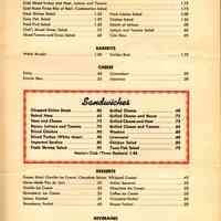          Mario's menu, 1950s picture number 3
   