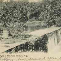 Mill Pond: Falls at Mill Pond, c. 1906