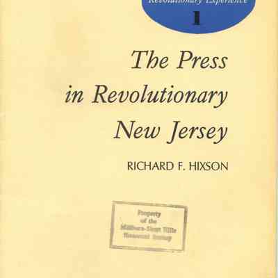 Revolutionary War: New Jersey's Revolutionary Experience, 1975
