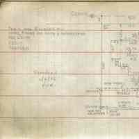 Notebook: Robert Halsey Surveyor Notebook, c. 1946