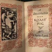 Lamb: Charles Lamb, A Dissertation Upon Roast Pig, 1903