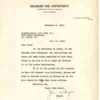          Fire Department: Letters and Material Pertaining to Purchase of New Fire Truck, 1948 picture number 5
   