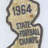 Millburn High School: State Football Champs Patch, 1964