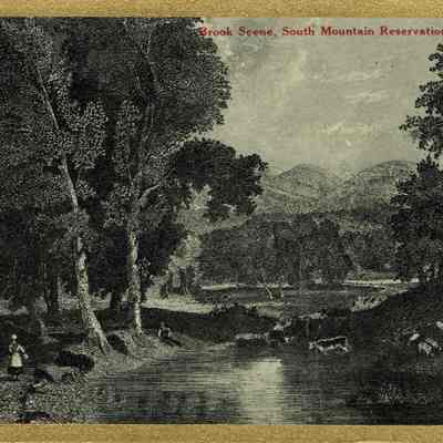 South Mountain Reservation: Brook Scene, South Mountain Reservation, N.J.