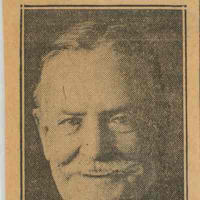 Dearing: Benjamin Dearing at Memorial Day Exercises for Civil War Vets, 1929