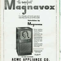          Back Cover Magnavox Advertisement
   