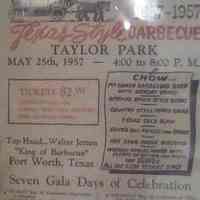 Taylor Park - Texas Style Barbecue