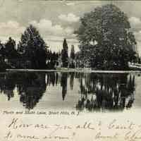          North and South Pond: Morth (sic) and South Lake, Short Hills, 1907 picture number 1
   