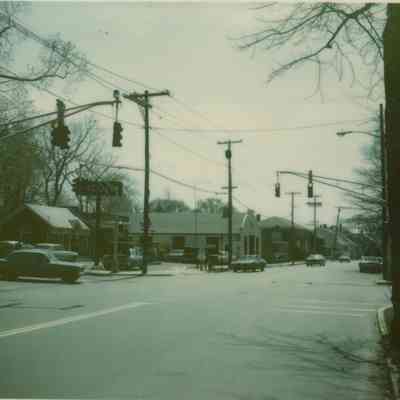 Arco Station, Garage, Dry Cleaners on Main Street